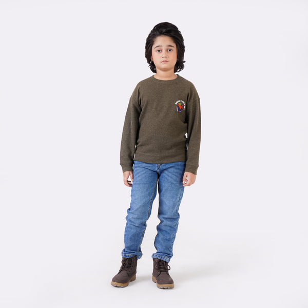 NICE DAY PRINTED SWEATSHIRT